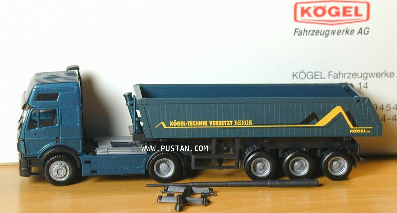 Kögel Fahrzeugwerke AG Ulm Maßstab 1:87 Technik Versetzt Berge Kögel
