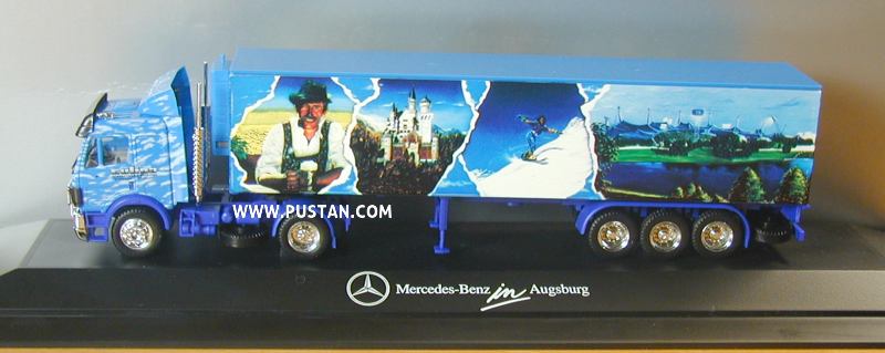 Herpa 085588 H0 LKW Zubehör Fahrgestell Mercedes Volumenzug 2x