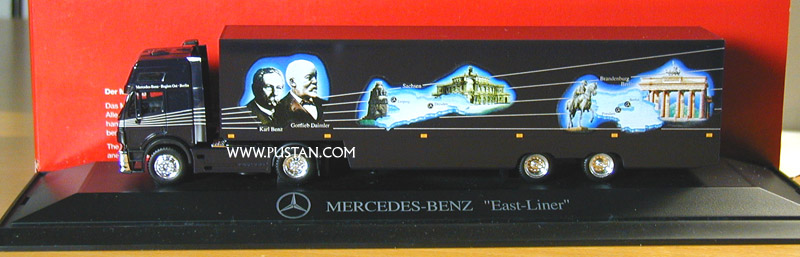 Mercedes-Benz East-Liner 1838 Region Ost Berlin Karl Benz Gottlieb Daimler Sachsen Leipzig Dresden Brandenburg Potsdam Sachsen-Anhalt Magdeburg Mecklenburg-Vorpommern Rostock Schwerin Thüringen Erfurt B-NX 6241 East-Liner