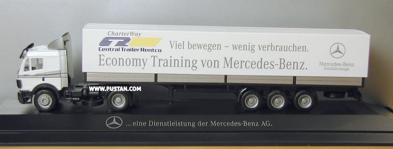 Mercedes Benz Nutzfahrzeuge Viel bewegen - wenig verbrauchen. Economy Training von Charter Way CTR Central Trailer Rentco 1844 ... eine Dienstleistung der AG Mercedes