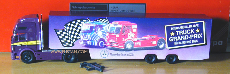 Mercedes-Benz in Köln 1853 Internationaler ADAC Truck Grand-Prix Nürburgring 1995 Hans-Dieter ESSO Motor Oils Card Continental ZF Sachs ISRI Mercedes-Benz
