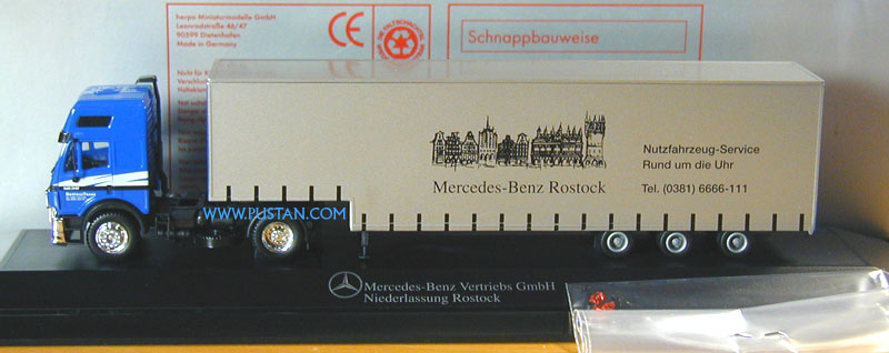 Mercedes-Benz Vertriebs GmbH Niederlassung Rostock Nutzfahrzeug Service Rund um die Uhr 1838 RostockTrans RT Versichert? KRAVAG ...wo denn sonst? Rostock