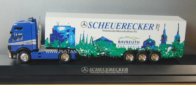 Vertreter der Mercedes Benz AG 1850 Scheuerecker GmbH & Co. KG 1194 - 1994 Bayreuth 800 Jahre Mercedes-Benz