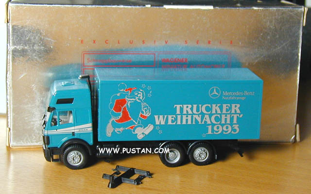 EUROCAB 2544 Mercedes-Benz Nutzfahrzeuge Trucker Weihnacht' 1993 1993