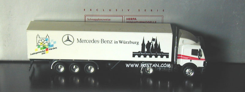 Mercedes-Benz Niederlassung in Würzburg / Landesgartenschau 1990 / 1748 Truck of the Yaer 1990 Mercedes-Benz