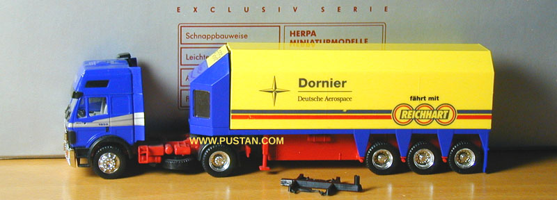 Dornier Deutsche Aerospace fährt mit REICHHART Eurocab 1850 Reichhart