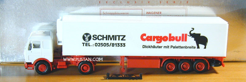 Schmitz Cargobull IAA '87 1987 Dickhäuter mit Palettenbreite Thermo King Schmitz