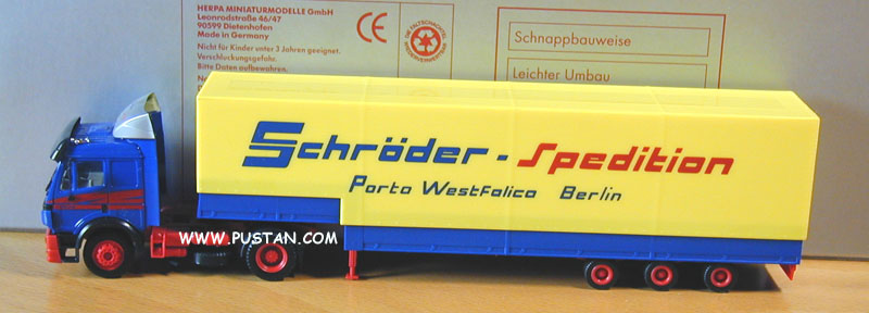  HERPA Modelle Mercedes-Benz Seite 4 - Mercedes-Benz Trucks Page  4