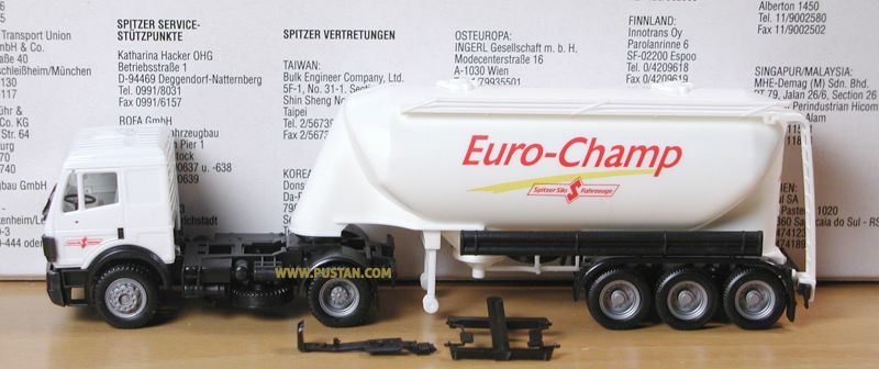 ...ob groß, ob klein ein Spitzer muß es sein! Euro-Champ Silo Fahrzeuge ...auf allen Straßen präsent Produktionsstätten Fahrzeugwerke Elztal-Dallau Eurovrac Fegersheim Fördertechnik GmbH Cloppenburg Pécs Kft. Vertrags Werkstätten Service Stützpunkte Vertretungen Lizenznehmer Spitzer
