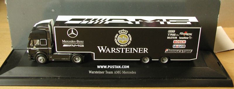 Warsteiner Eine Königin unter den Bieren Team AMG Mercedes Mercedes-Benz Modellauto-Collection TRW Power Steering BBS BOSCH FONDMETAL AERO BY TECHNOLOGIES © BILSTEIN becker BRIDGESTONE Mobil 1 B 6 600 5908 Dieses Modell wurde in einer limitierten Auflage von 1996 Stück hergestellt. 1853 LB-RA 842 Warsteiner
