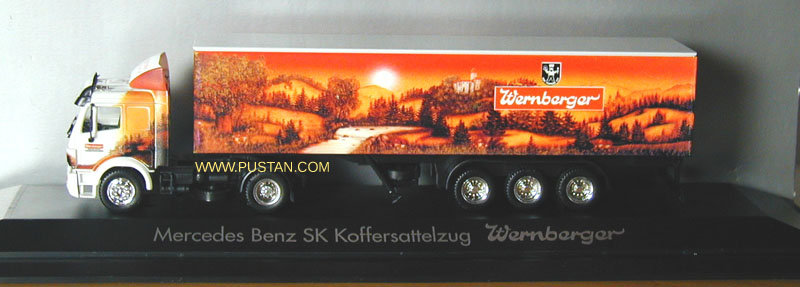 Mercedes Benz SK Koffersattelzug Wernberger Bruno Koch Konservernfabrik Wernberger
