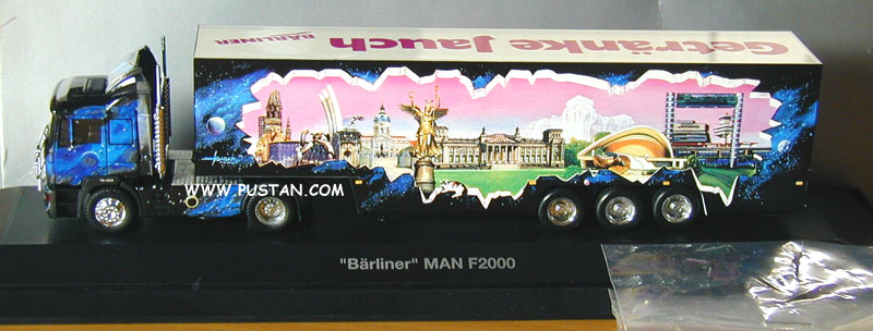 Bärliner MAN F2000 B-MJ 343 433 19.463 BAGAR KEPPLER Getränke Aufbau MAN - Getränke Jauch Berlin ...für Sie unterwegs! Bärliner