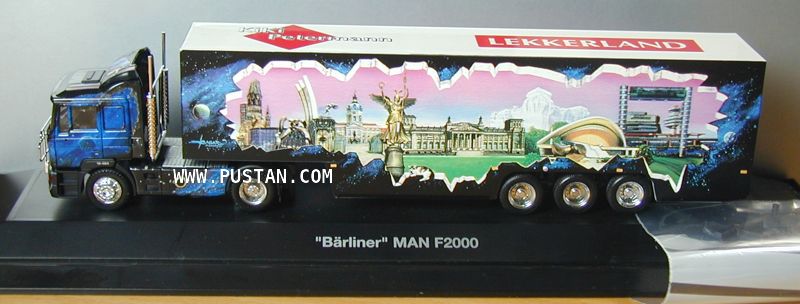Bärliner MAN F2000 B-MJ 343 433 19.463 BAGAR KEPPLER Getränke Aufbau MAN - KiKi Petermann LEKKERLAND Berlin Bärliner