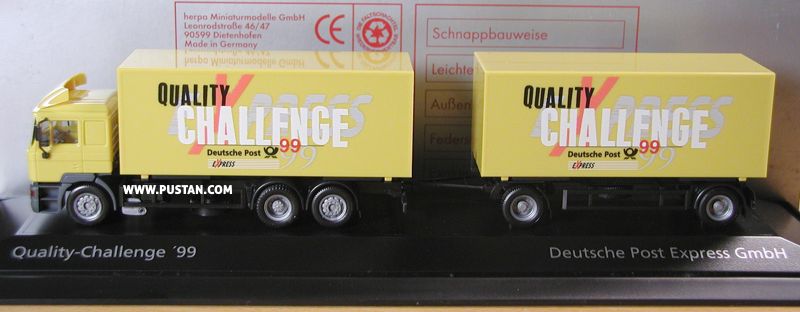 Deutsche Post Express GmbH Quality-Challenge '99 Kögel Deutsche Post