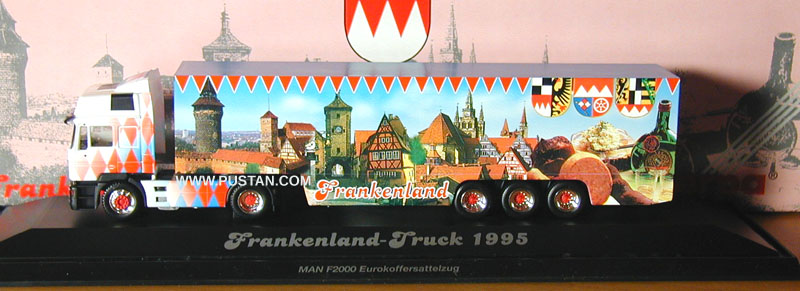 Frankenland Truck 1995 Herpa Edition Frankenland