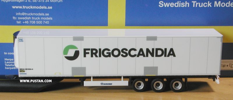 Frigoscandia BEUA 951004-4 KRONE DUOPLEX FRC STM-057 Special Edition by Swedish Truck Models Frigoscandia