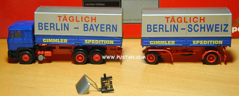 Gimmler Spedition Täglich Berlin - Bayern / Berlin - Schweiz Gimmler