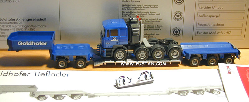 Goldhofer Aktiengesellschaft Memmingen / Schwerlastkombination Typ STZ-VH 5 (2+3 THP) Goldhofer