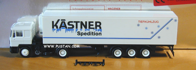 Kästner Spedition Tiefkühlzug Kästner