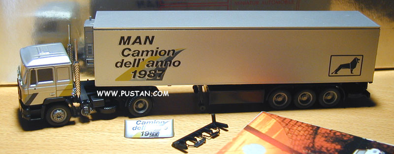 MAN Camion dell' anno 1987 - Truck of the Year 1987 Seibert MAN