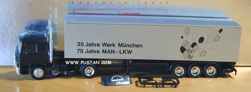 MAN 35 Jahre Werk München 75 Jahre MAN-LKW aus Set MAN