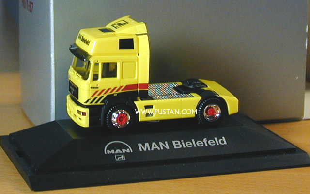MAN F 2000 19.463 gelb Bielefeld MAN