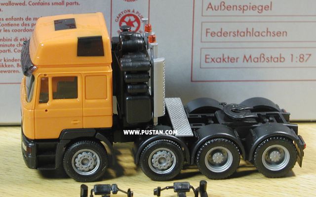 MAN Evo HD E2000 Schwerlastzugmaschine 4a orange Schlüter 570707 MAN
