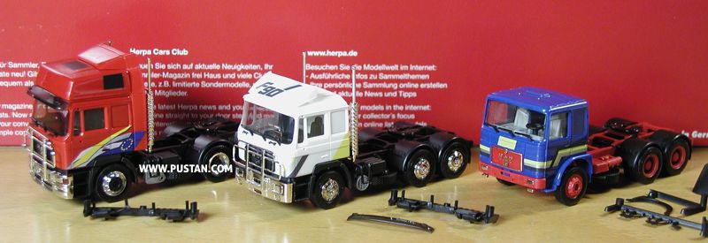 Zugmaschinen SET MAN F8 F90 F2000 3a Zugmaschinen Set