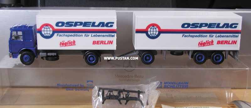 Ospelag Fachspedition für Lebensmittel täglich Berlin Schlüter Ospelag