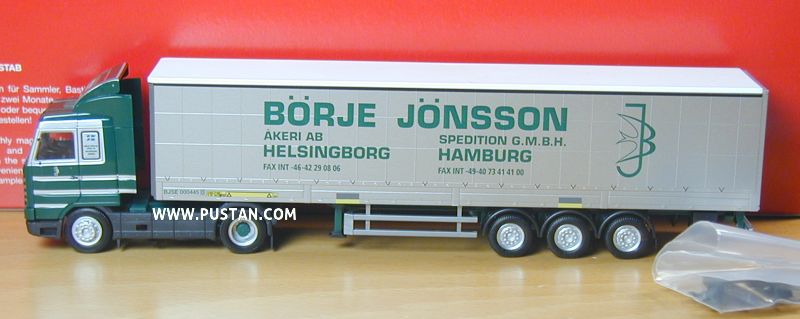 Börje Jönsson Akeri AB Helsingborg Sweden Spedition G.M.B.H. Hamburg BJSE 0004450 AJY 445 S 400 P 400 51-583 1005 BJ Streamline 143M 400 Börje Jönsson