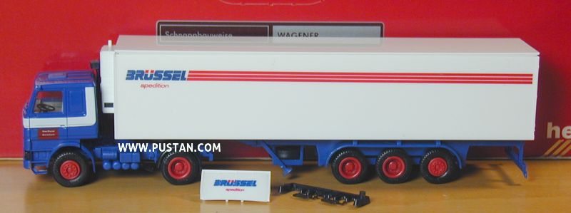 Erwin Brüssel Bremerhaven Spedition 142E V8 Thermo King Brüssel