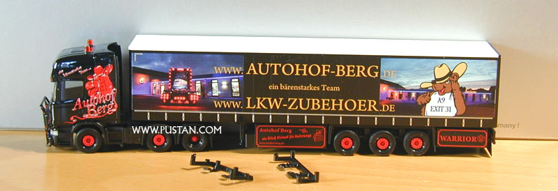 Autohof Berg ein bärenstarkes Team A9 Exit 31 ein Stück Heimat für Unterwegs Das Original Black Warrior V8 www.autohof-berg.de www.lkw-zubehoer.de Autohof Berg