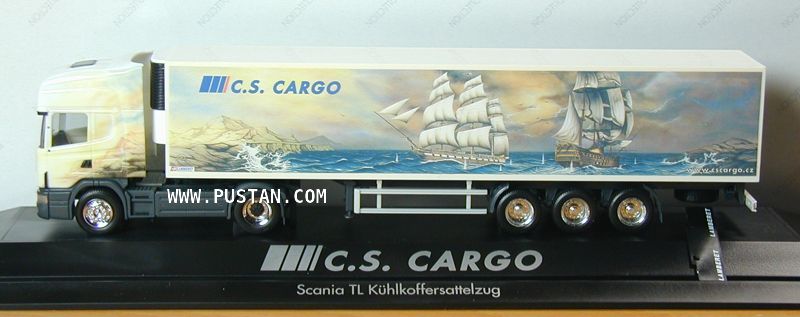 C.S. Cargo Lamberet www.cscargo.cz 124L 420 Scania TL Kühlkoffersattelzug C.S. Cargo