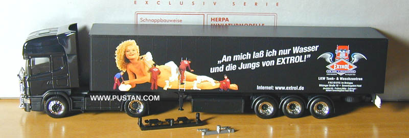 124L 400 An mich laß ich nur Wasser und die Jungs von EXTROL! www.extrol.de LKW Tank- & Waschzentrum Waschzentren Freiburg Gewerbegebiet Haid im Breisgau Ausfahrt A5 Mitte Zubringer Abfahrt West Extrol