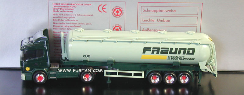 124L 400 HF Runcorn-UK 200 Freund Specialists in Bulk Transport Freund