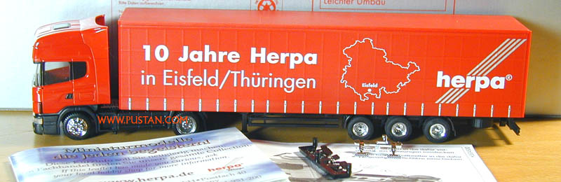 Scania 164L 580 Topline V8 1991 - 2001 herpa® 10 Jahre Herpa in Eisfeld / Thüringen Herpa