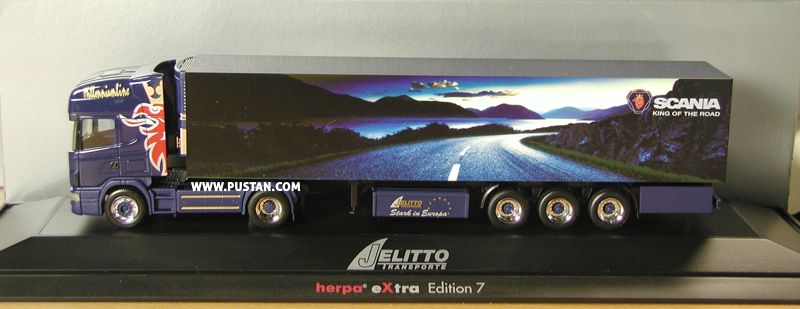 Jelitto Transporte Stark in Europa / Scania King of the Road / herpa extra Edition 7 / Millenniumline Jelitto