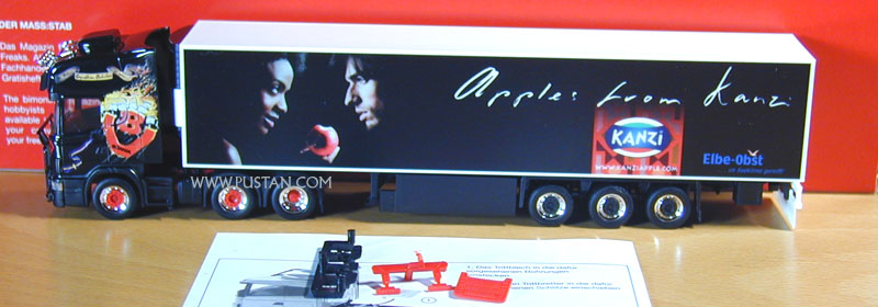 Scania 164L Topline V8 Spedition Schulze Oldschool Der Emsländer / apples from kanzi www.kanziapple.com Elbe-Obst ...im Seeklima gereift! / Schmitz Evert Hammink Truck & Trailerparts www.everthammink.com Schulze