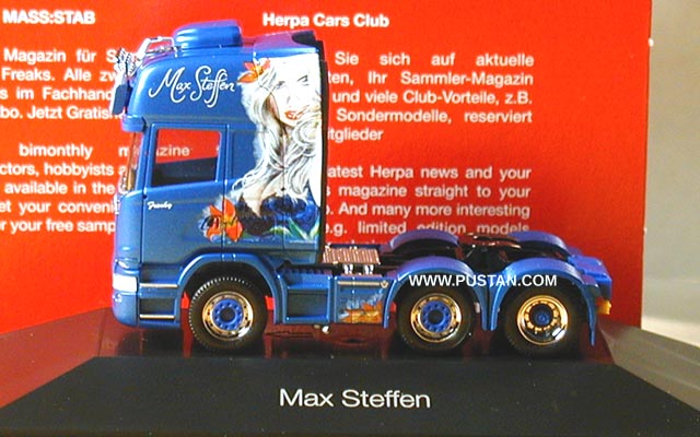 Max Steffen Scania R'13 Topline Zugmaschine Frenky R520 V8 CTB Container-Transporte Suisse Solothurn Bellach MW Designs Max Steffen