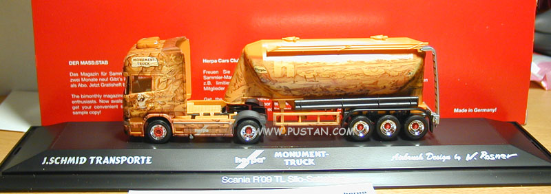 Monument-Truck unvollendet / Jürgen Schmid Transporte Teublitz Monument