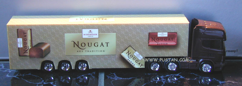 Niederegger Nougat aus Tradition / Bitter Nuss Sahne / Lübeck Niederegger