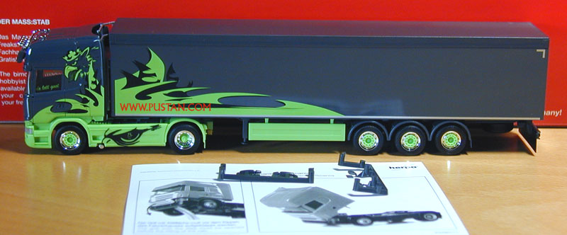 B & R Transporte Bakum CLP Poison Arrow de lett goot Knapen Trailers Vornhagen