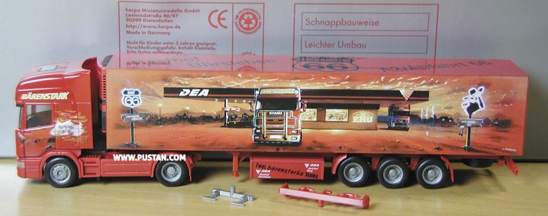 144L 530 Red Warrior DEA Autohof Berg A9 / Abfahrt 31 - DEA Rasthof Uhrsleben A2 Abfahrt 66 Route 66 Bärenstark Zwei bärenstarke Teams Trio Trans Red Warrior