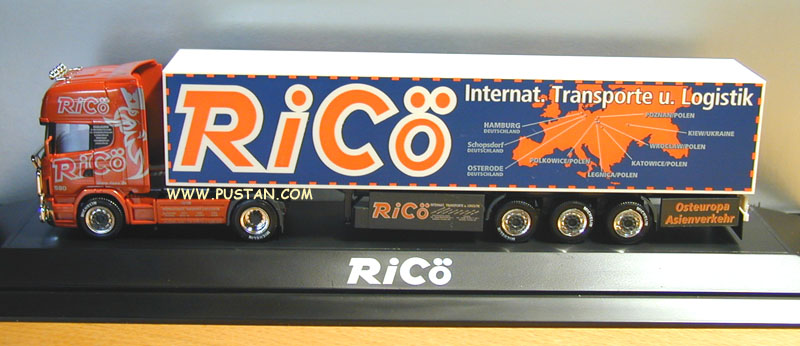 Ricö Internat. Transporte u. Logistik / Deutschland Polen / Poznan Osterode Wroclaw Legnica Katowice Polkowice Kiew Schopsdorf Hamburg / Osteuropa Asienverkehr Michelin 580 Ricö