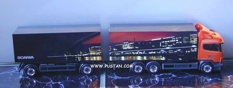 Scania - Stockholm bei Nacht Scania