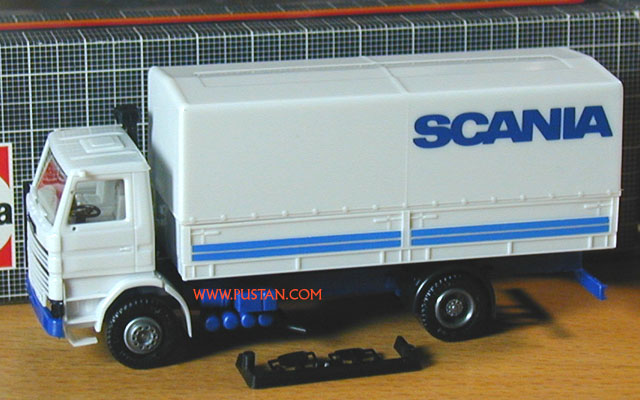 Scania Solo-LKW 112 H Pritsche-Planen-LKW 2a Scania