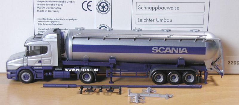 Scania Hauber '96 450 Torpedo Silo Bulk Scania