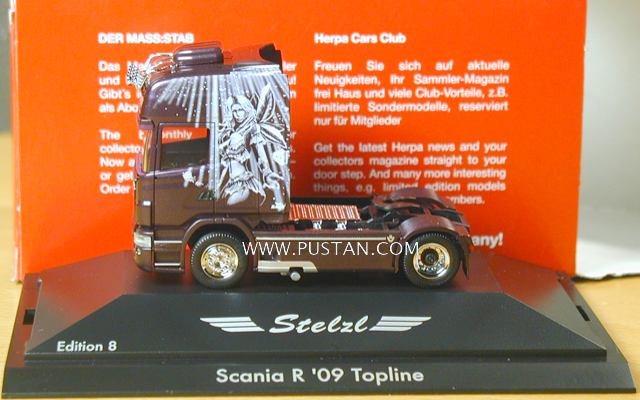 Scania R '09 Topline R580 V8 X-Act Michael Mierlein Stelzl Heideck Edition 8 Stelzl