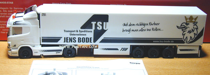 Scania Highline / TSU Jens Bode Transport & Speditions Unternehmen / Mit dem richtigen Partner bringt man alles ins Rollen... TSU Bode