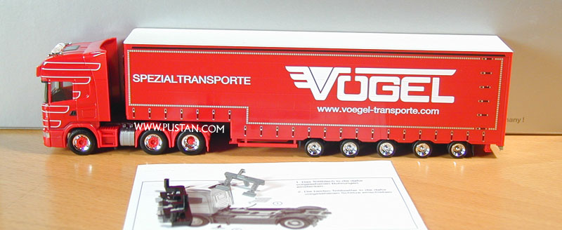 Vögel Spezialtransporte Höhe bis 3,60m Breite bis 3,50m unter Plane www.voegel-transporte.com 164L 480 V8 Austria Vögel